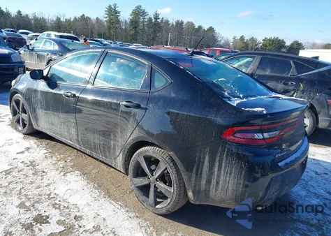 2016 Dodge Dart Sxt z USA, uszkodzony, nr VIN 1C3CDFBB2GD539813